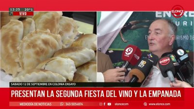 Colonia Ensayo presenta la segunda Fiesta del Vino y la Empanada